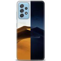 Samsung Galaxy A72 Kılıf HD Baskılı Kılıf - Gece ve Gündüz + Tam Ekran Koruyucu