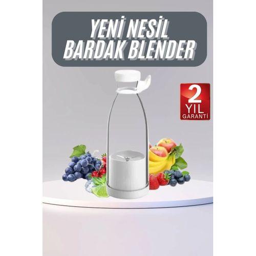 U Geçirmez Kablosuz Şarjlı Dayanıklı Taşınabilir Mini Blender