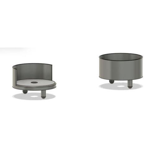 Dolap Çubuk Flanşı (Bu ürün Sadece Plastik parçadır - Almadan Önce Soru Sorabilirsiniz)