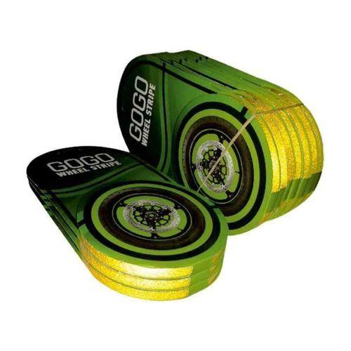 SEVGENT Reflektör Sarı 7Cm X 7 M Lüks 1 Set Jant Şeridi