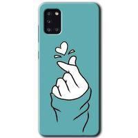 Potkal Hediye Fabrikası Samsung Galaxy A31 Kılıf HD Desen Baskılı Arka Kapak - Mutluluk