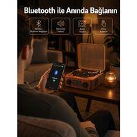 Saatli Gece Işıklı Hoparlör – Modern Ve Vintage Tasarım Yeni Nesil