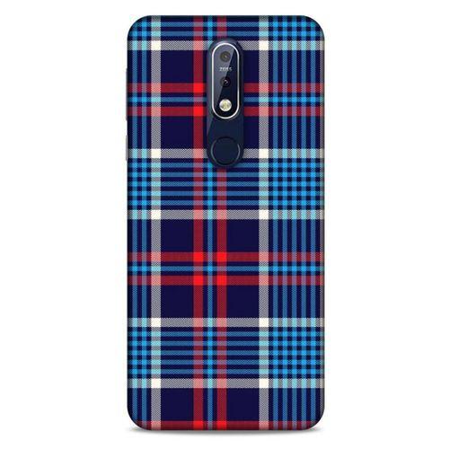 Gömlek (13) Desenli Silikon Kapak Telefon Kabı Nokia 7.1 Kılıf