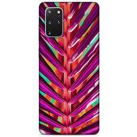 Lopard Samsung Galaxy S20 Plus Uyumlu Kılıf Bahar (41) Tank Kılıf Mor