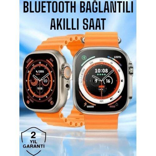 Yeni Nesil Ultra Akıllı Saat Titreşimli, Uyku & Sağlık Takibi, Çift Kordon