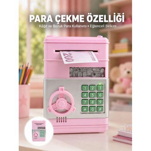 Şifreli Elektronik Para Biriktirme Kumbarası Büyük Kapasiteli