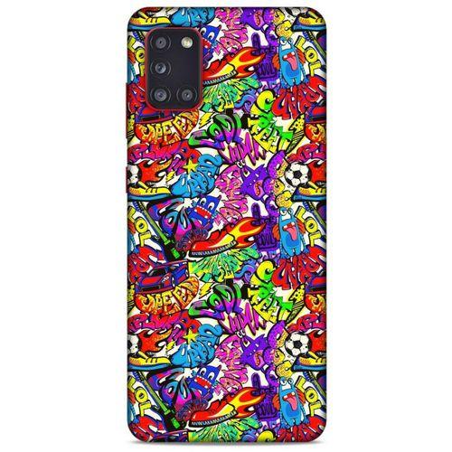 Graffitix (45) Desenli Silikon Kapak Samsung Galaxy A31 Kılıf