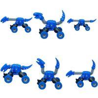 Uzayan Dinazor Arabalar 18 cm - Mavi