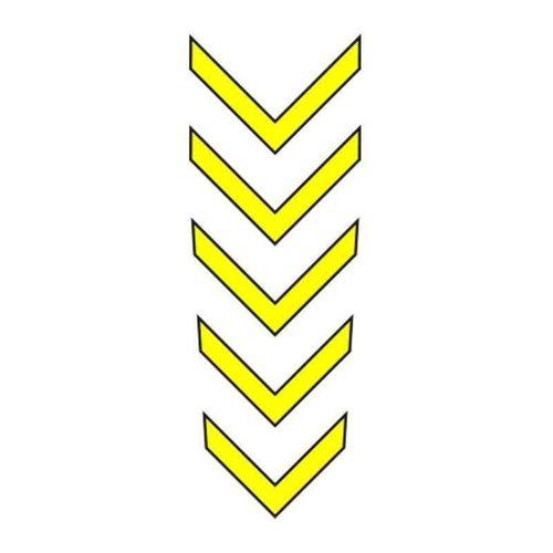 SEVGENT Cg Florasan Sarı Çamurluk Üst Sticker