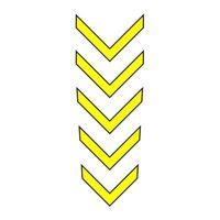 SEVGENT Cg Florasan Sarı Çamurluk Üst Sticker