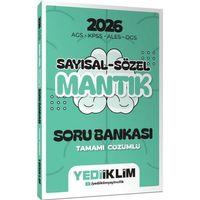 2026 AGS KPSS ALES DGS Sayısal Sözel Mantık Tamamı Çözümlü Soru Bankası Yediiklim Yayınları