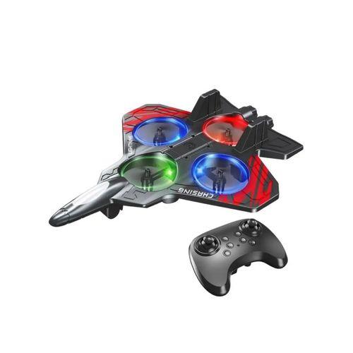 Uzaktan Kumandalı Drone Uçak Led Işıklı 360 Derece Akrobatik Hareket Özellikli