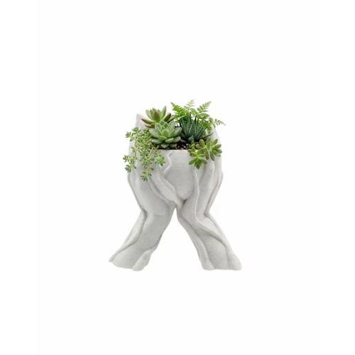 Dekoratif 3d El Tasarımlı Vazo Saksı Modern Ev Dekorasyon Aksesuarı