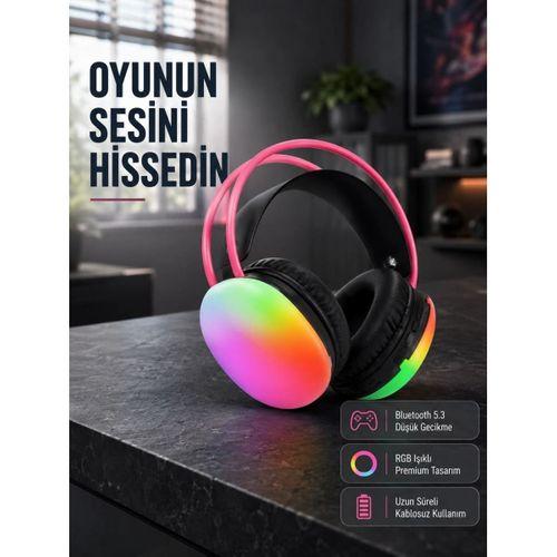 Ergonomik Rgb Bluetooth Kulaklık 3d Ses Yeni Nesil