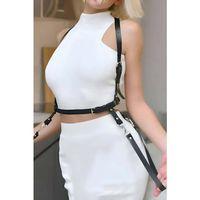 Elbise Üzeri Askılı Deri Kemer Harness - Brf1171