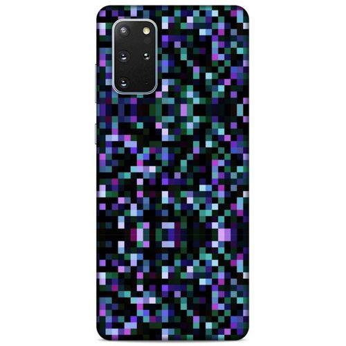 Lopard Samsung Galaxy S20 Plus Uyumlu Kılıf PiXel (24) Darbe Emici Kılıf Rainbow