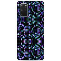 Lopard Samsung Galaxy S20 Plus Uyumlu Kılıf PiXel (24) Darbe Emici Kılıf Rainbow