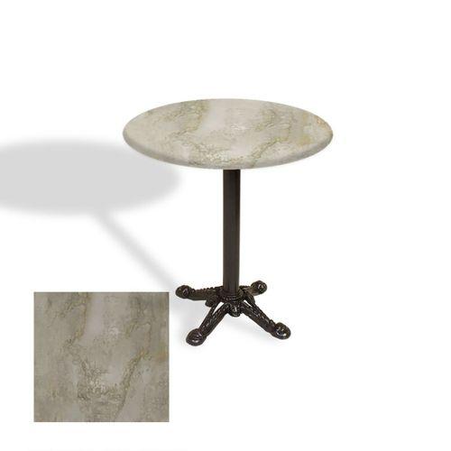 Dockers Çipa Döküm Ayak Yuvarlak Masa Çap 60cm - (Werzalit, Wermodin ve Allzalit Tabla) - Irony