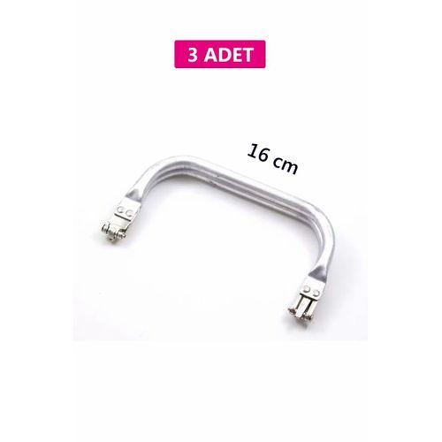 Gizli Metal Çanta Bursu – 3 Adet - 16 cm - Metal Çanta Aparatı Çanta Aksesuarı