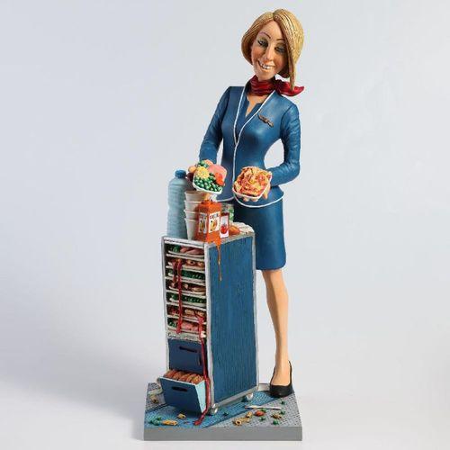 Forchino Hostes Biblo FO85556 – Sertifikalı Özel Koleksiyon Dekoratif Poliresin Obje 44 cm