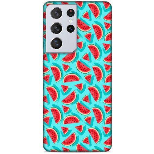 Lopard Samsung Galaxy S21 Ultra Uyumlu Kılıf Frutix (13) Silikon Kap