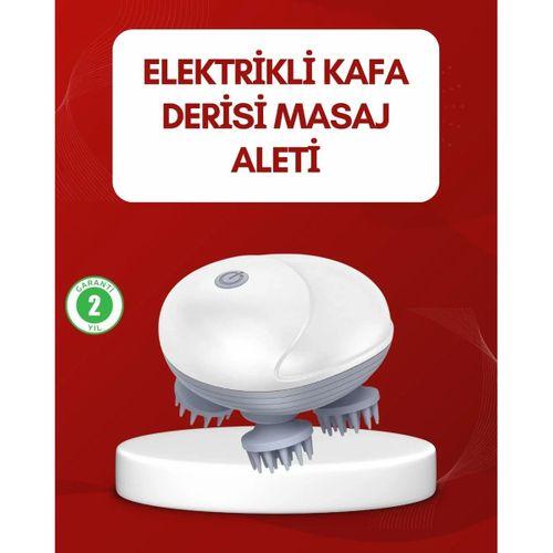 Su Geçirmez Elektrikli Kafa Masaj Cihazı Ipx7