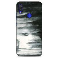 Xiaomi Redmi Note 7 Kılıf Depresyon (13) Silikon Kap Mor Turuncu