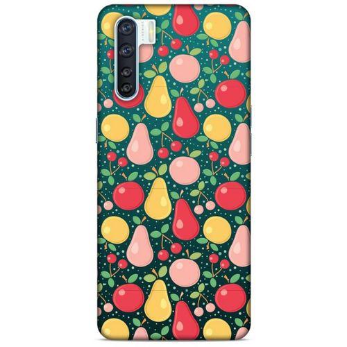 Frutix Meyve Mix 01 Oppo A91 Kılıf Desenli Silikon