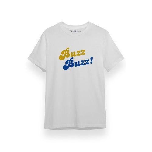 Yellowjackets Buzz Buzz Beyaz Kısa kol Erkek Tshirt