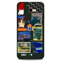 Lopard Samsung Galaxy J4 Plus Uyumlu Kılıf Şehirli ※ (48) Muğla Bumper Kılıf