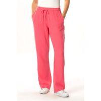 Müslin Beli Bağcıklı Çift Cepli Kadın Yazlık Pantolon Pembe Pmb