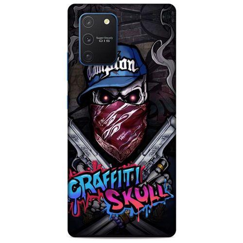Samsung Galaxy S10 Lite Uyumlu Kılıf Motorsiklet (33) Hybrid Kılıf Harley Davidson