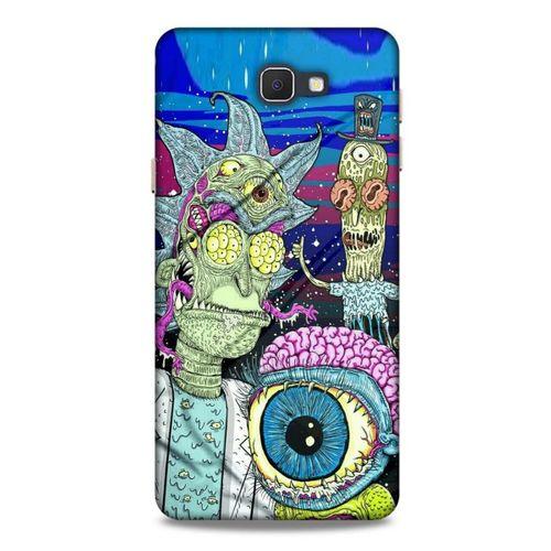 Samsung Galaxy J7 Prime Uyumlu Kılıf Rick And Morty (28) Arka Kapak Dimensional