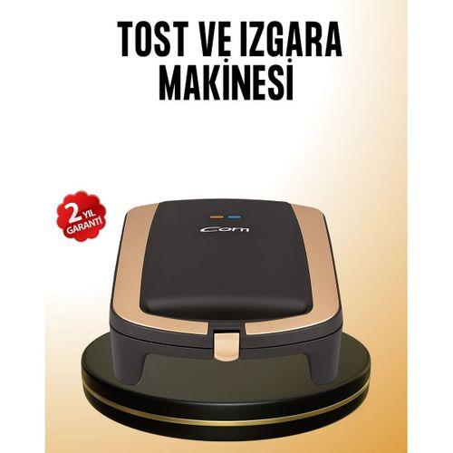 Tost Makinesi Hızlı Pişirme Teknolojisi 1500 Watt