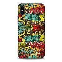 Graffitix (26) Desenli Silikon Kapak Apple iPhone XS Kılıf