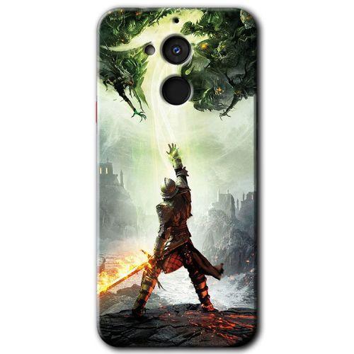General Mobile GM 8 Kılıf HD Desen Baskılı Arka Kapak - Dragon Hunter