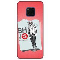 Sokak Modası 15 Huawei Mate 20 Pro Kılıf Desenli Silikon