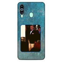 Samsung Galaxy M40 Kılıf Atatürk (30) Silicone Case Turkuaz Taş