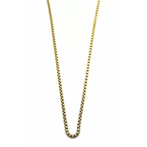 Yılan Zincir Kolye - 45 cm - Altın