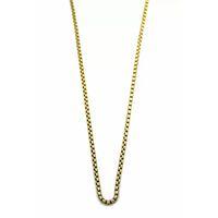 Yılan Zincir Kolye - 45 cm - Altın