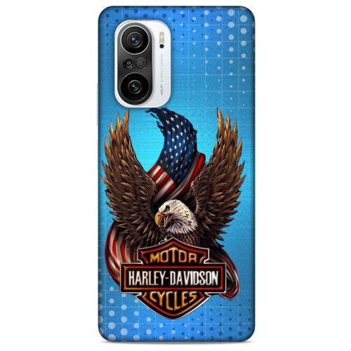 Xiaomi Redmi K40 Uyumlu Kılıf Motorsiklet (38) Neo Hybrid Kılıf Harley Davidson