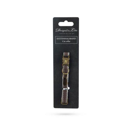 Beeztees DBL Kedi Boyun Tasması, Çift Katmanlı, Kahverengi, 20-30cm