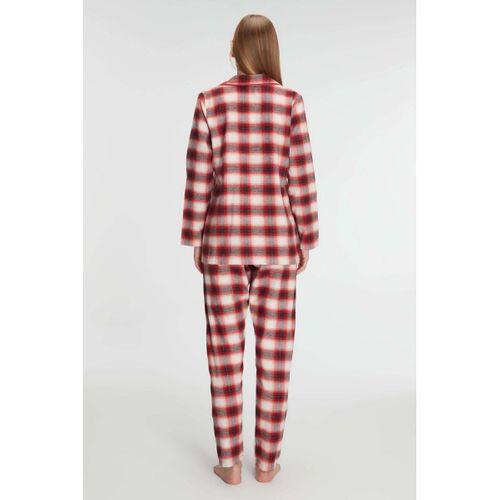 Anıl Pamuklu Uzun Kol Gömlek Ve Pantolon Takım