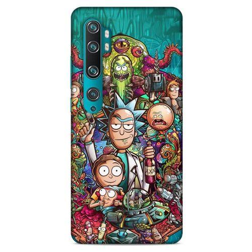 Xiaomi Mi Note 10 Uyumlu Kılıf Rick And Morty (32) Soft Silikon Kılıf Cronenberg Morty