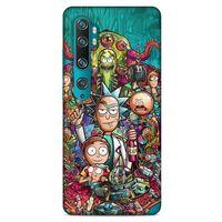 Xiaomi Mi Note 10 Uyumlu Kılıf Rick And Morty (32) Soft Silikon Kılıf Cronenberg Morty