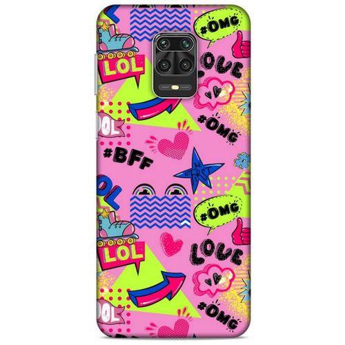Pop Culture Pembe Samsung Galaxy A41 Kılıf