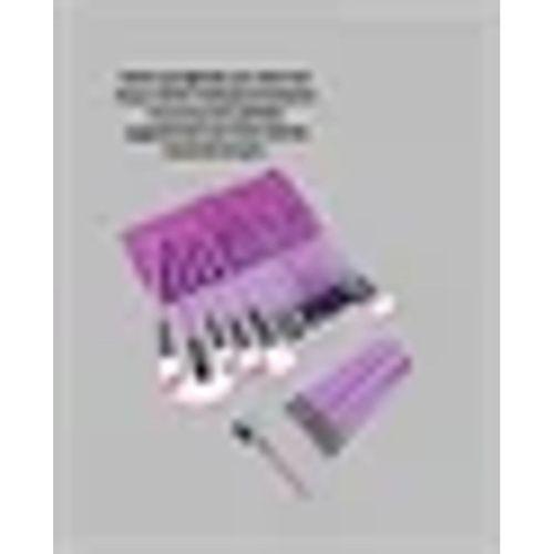 Yumuşak Fiber Kıllardan Oluşan 12'li Makyaj Fırçası Seti Göz Farı Allık Ve Kontür İçin