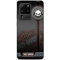 Samsung Galaxy S20 Ultra Uyumlu Kılıf Motorsiklet (46) Core Armor Kılıf Harley