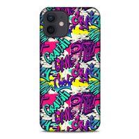 Graffitix (29) Desenli Silikon Kapak Apple iPhone 12 Kılıf