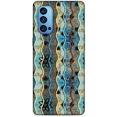 Oppo Reno 4 Pro Kılıf Baskılı Özel Seri Taşlı (30) Silicone Case